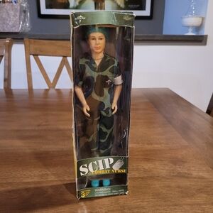 Vintage Medline SCIP Combat Nurse Doll 12"